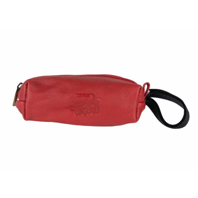 Huvudbild Poop Bag Holder Leather - Red, Travel